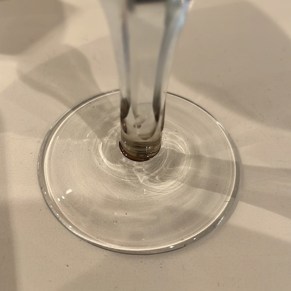 Ajka Marsala Nachtmann Bohemian Cut Crystal Ruby Red Fluted Champagne Set of 3 - Picture 11 of 12